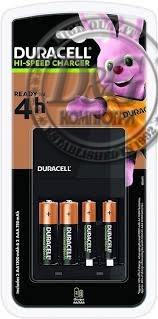 Зарядно устройство CEF14 + 2*AA NiMH 1300mAh + 2*AAA NIMH 750mAh 4h DURACELL